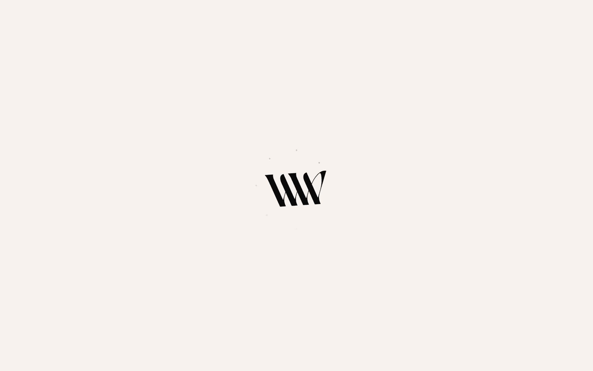 The What We Wore About page — the editorial Fraunces and Inter type